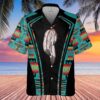 Bison Skull Native American Hawaiian Shirt 3D