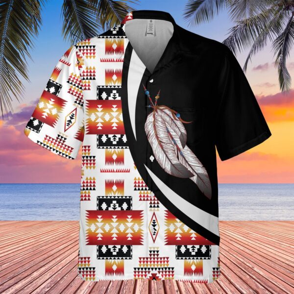 Tribe Design Native American Hawaiian Shirt 3D